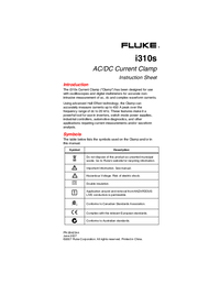 Thumbnail of document Manual - i310s Current Probe